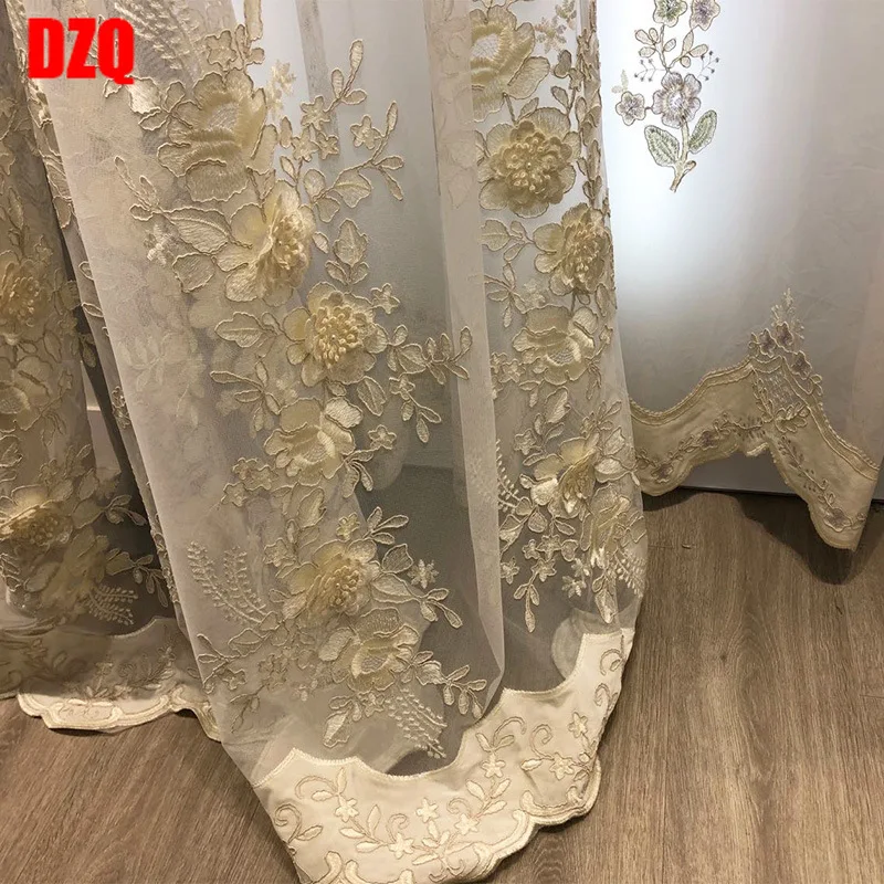 Новые шторы в европейском стиле для гостиной столовой спальни свежие и