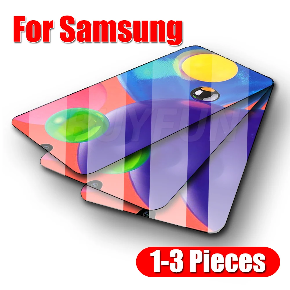 1 3 шт закаленное стекло для Samsung A70s A70 s Защита экрана Galaxy A70S A50S A20S A10S A50 A40 A30