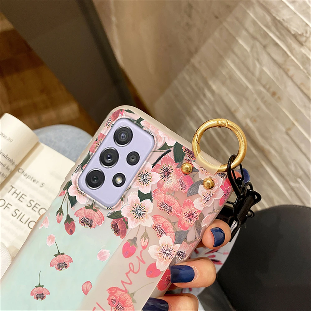 flykylin wrist strap silicone phone case for xiaomi mi 11 lite 11 ultra 10 pro 8 9 lite for xioami poco m3 with lanyard neck free global shipping