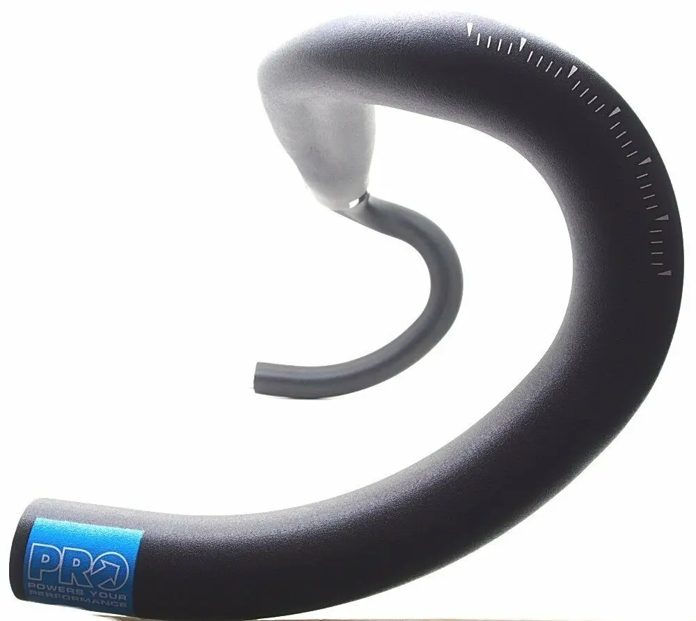 Shimano PRO PLT дорожный велосипед Ergo руль/Дроп бар Diam 31 8 мм черный изогнутый