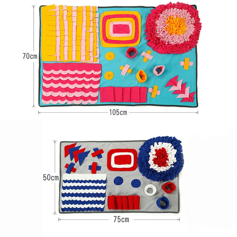 Собака коврик для собак головоломки интерактивные игрушки дозатор корма