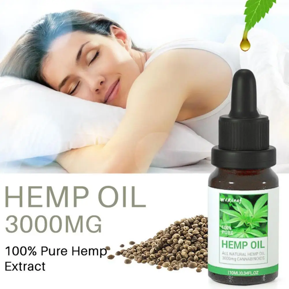 3000 мг экстракт эфирного масла конопли снятие боли в капли масло для тревожности