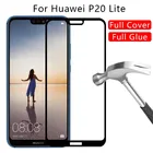 3D закаленное стекло для Huawei P20 lite P20 pro p 20 полное покрытие защита экрана на Huawei p10 P20 light p10 lite защитная пленка