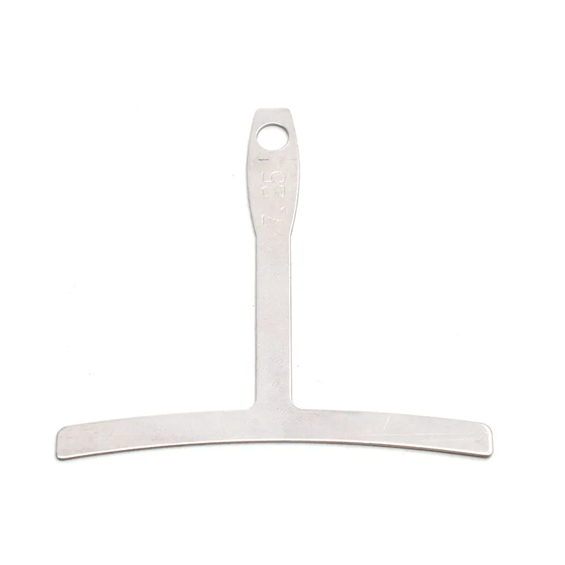 Измеритель радиуса подструн для бас-гитары Т-образный из нержавеющей стали 9 шт. |