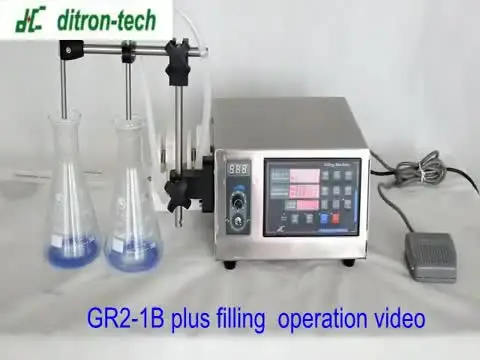 Наполнитель Ditron Lt-130electrical для разлива жидкостей плотное оборудование розлива