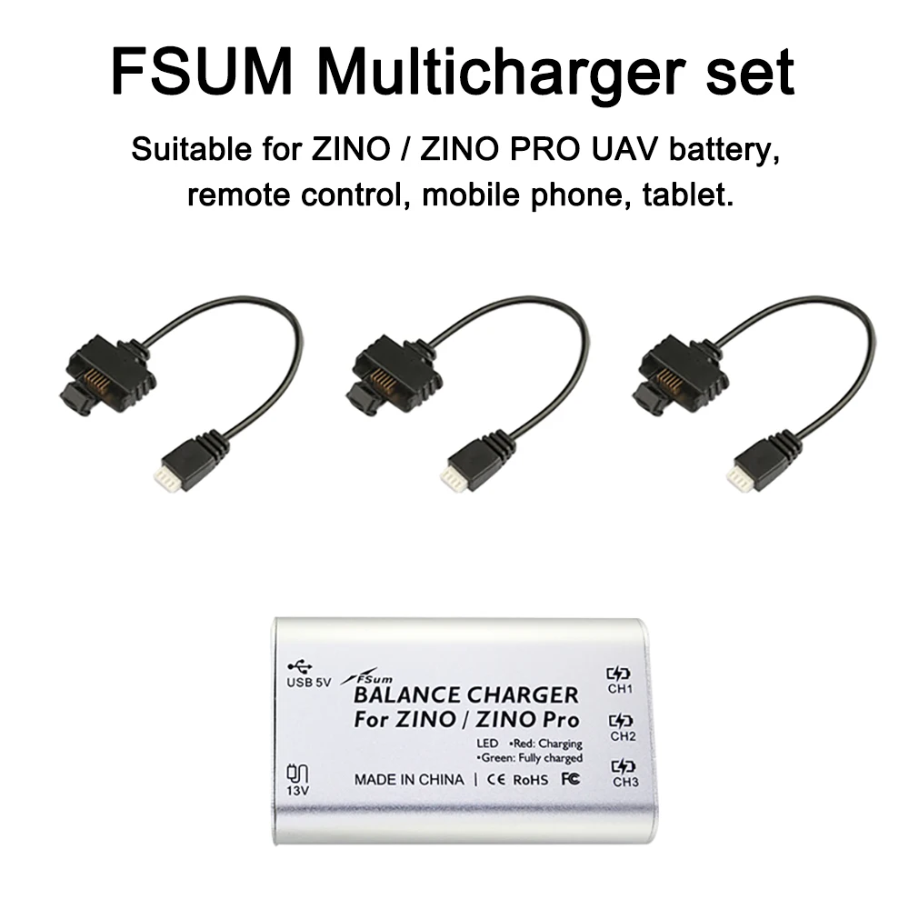 Аккумуляторная батарея HUBSAN ZINO H117/ZINO PRO многозарядное устройство butler iv быстрая
