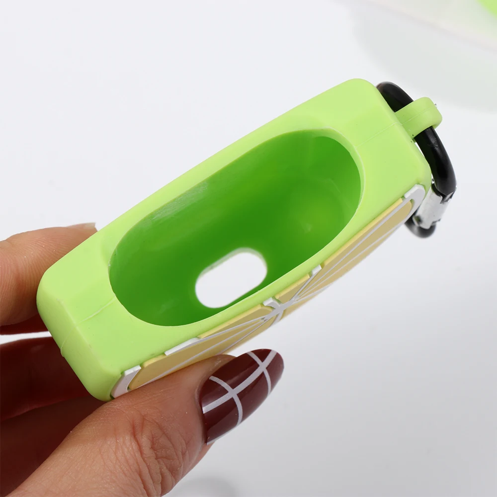 Чехол для наушников Apple AirPods 1 2 Пыленепроницаемый с 3d изображением арбуза лимона