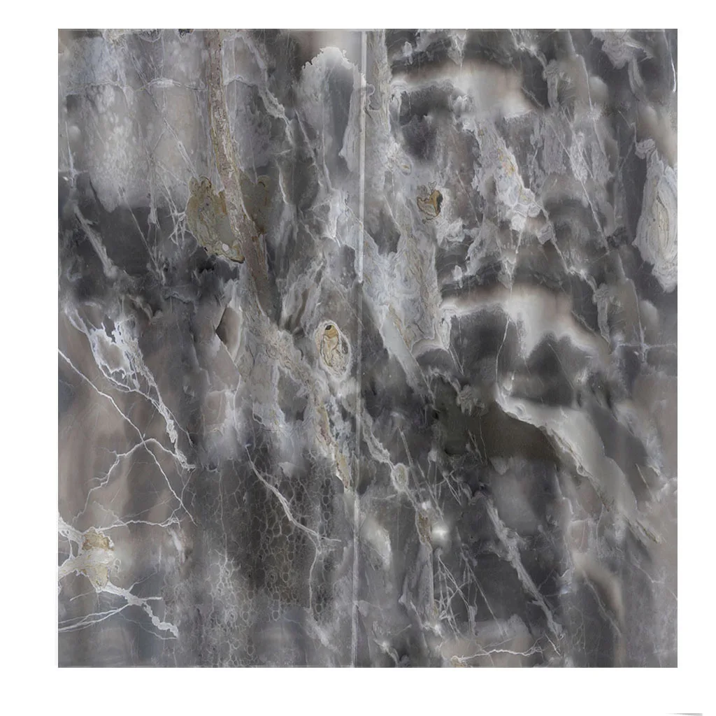 

2 pcs Digital printing curtain for living room simple abstract style with hook free installation Full blackout bedroom