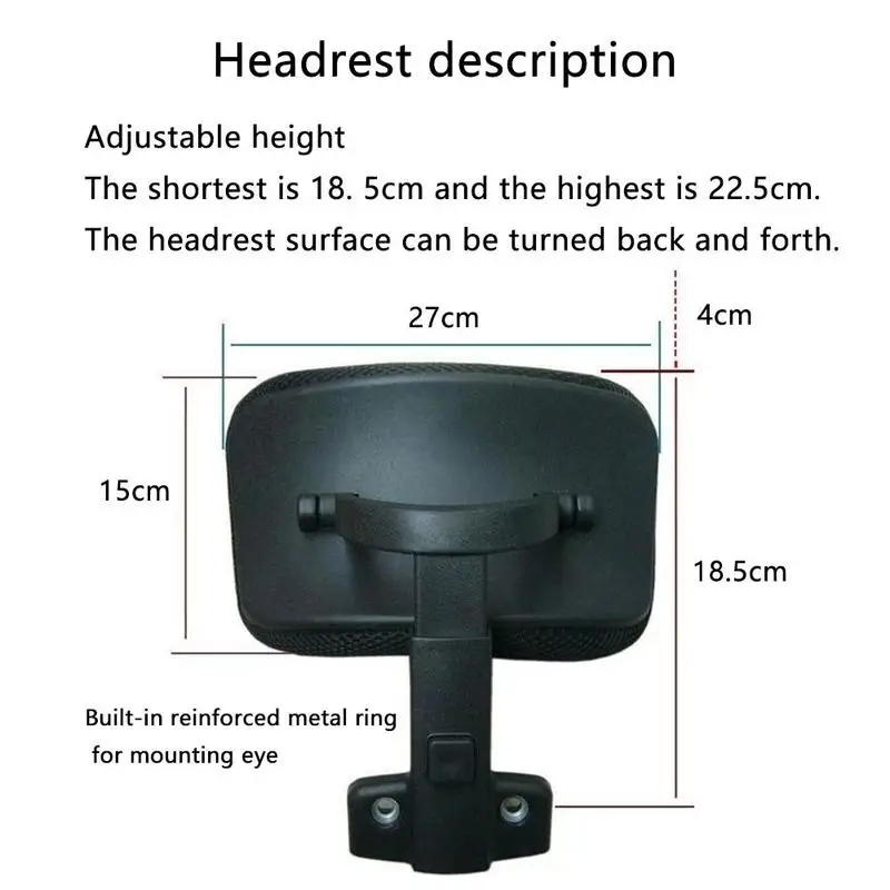 

Adjustable Headrest For Office Chair Swivel Lifting Computer Chair Neck Pillow Headrest For Chair Office Accessories Drop