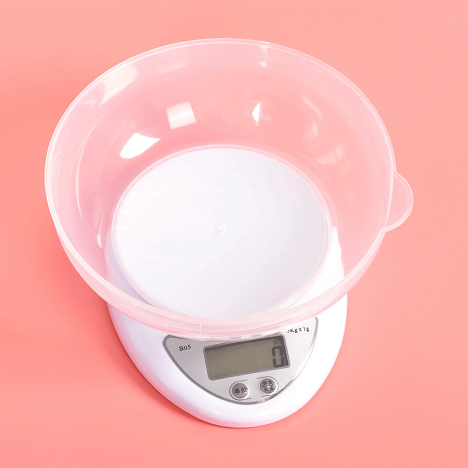 

Household Kitchen Scale Digital Food Scale LCD Display 5kg/1g 1Kg/0.1g