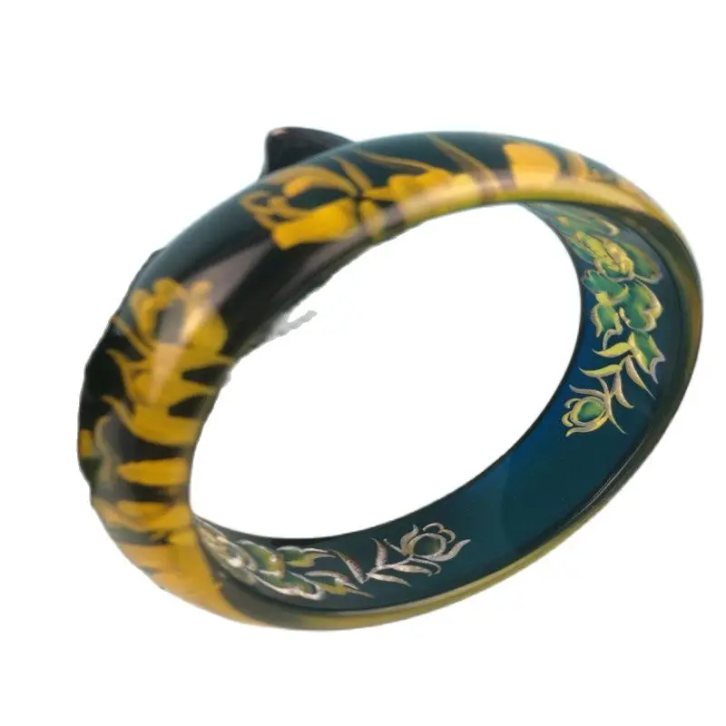 

Chinese natural jades bangle bracelets 60mm diameter bracelets Woman bangle