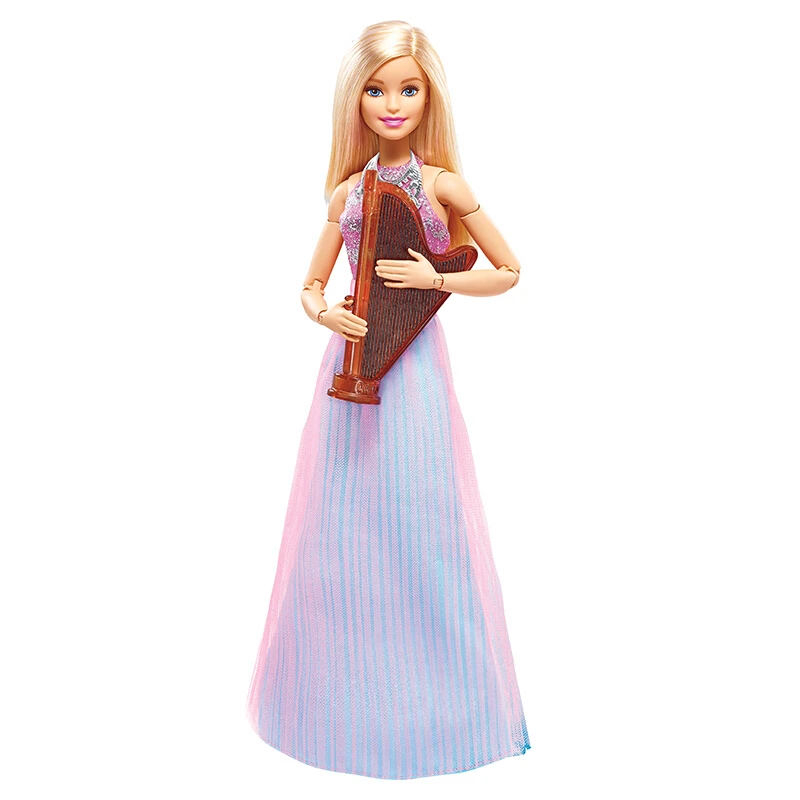 Mattel кукла Барби вионезист игровой набор блондинка красивое платье с