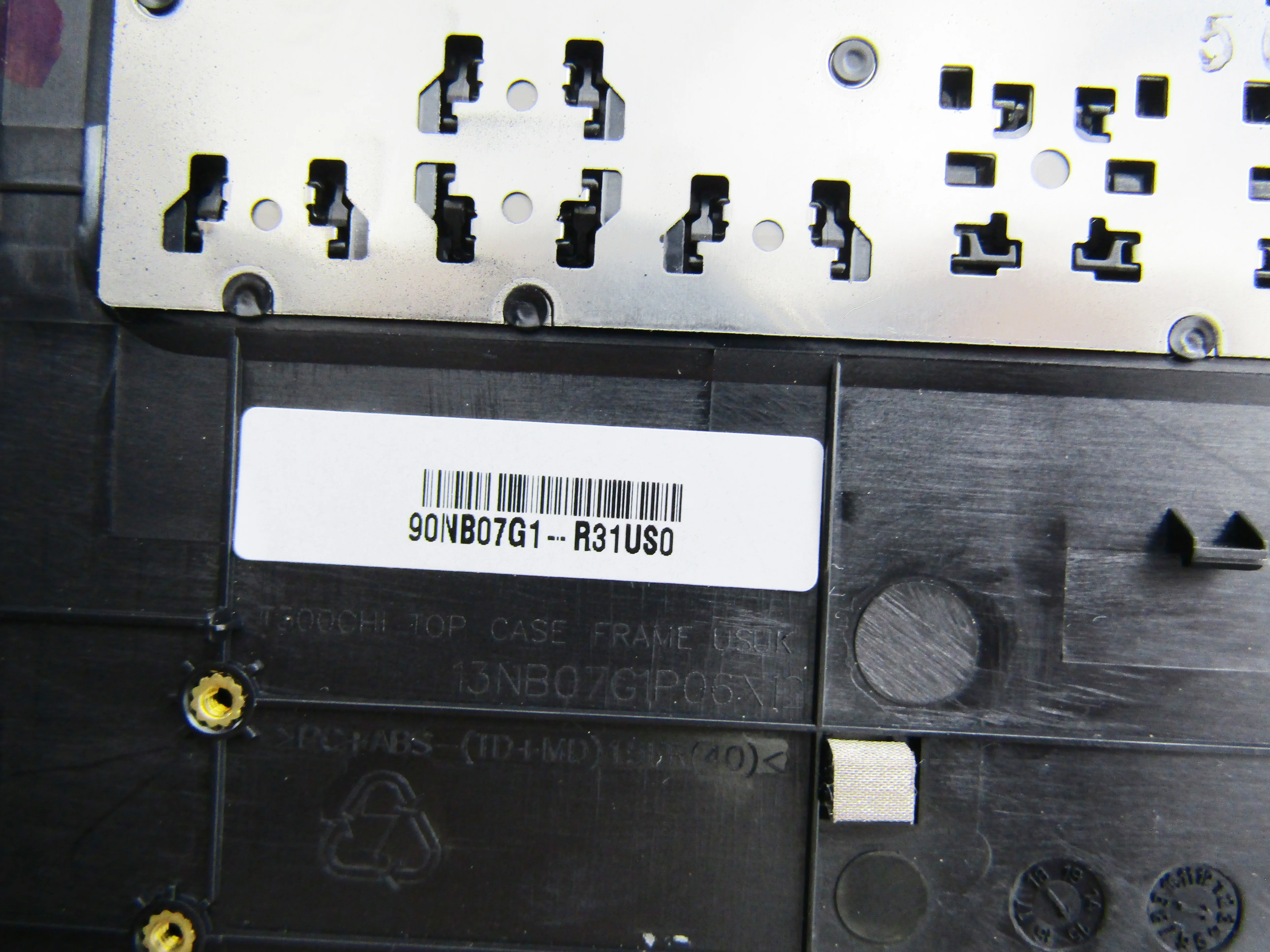 

New US keyboard standard Laptop palmrest for Asus T3chi t300chi T300chi t3 chi topcase Shell