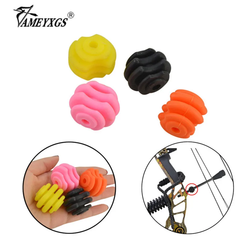 

1pc Archery Compound Bow String Suppressor Shooting Bowstring Stabilizer Ball For Outdoor Hunting Sports Shooting Accessories