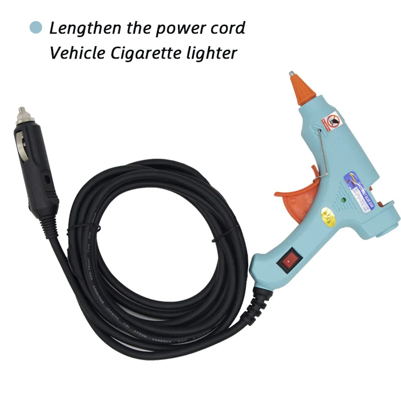 Клеевой пистолет 12 в-24 в 20 Вт клеевой для автомобиля зажигалка клеевых палочек 7