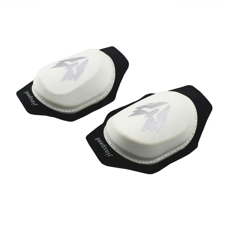 Универсальное белое Защитное снаряжение для мотогонок наколенники слайдеры