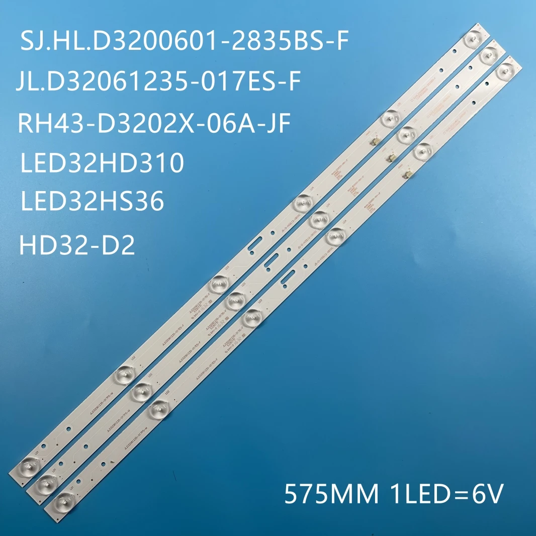 Для Orfey 32LD101 AKAI LEA-32B49P HD32-D2 ЖК-Телевизор с подсветкой лампочки 575 мм 6 в | Освещение
