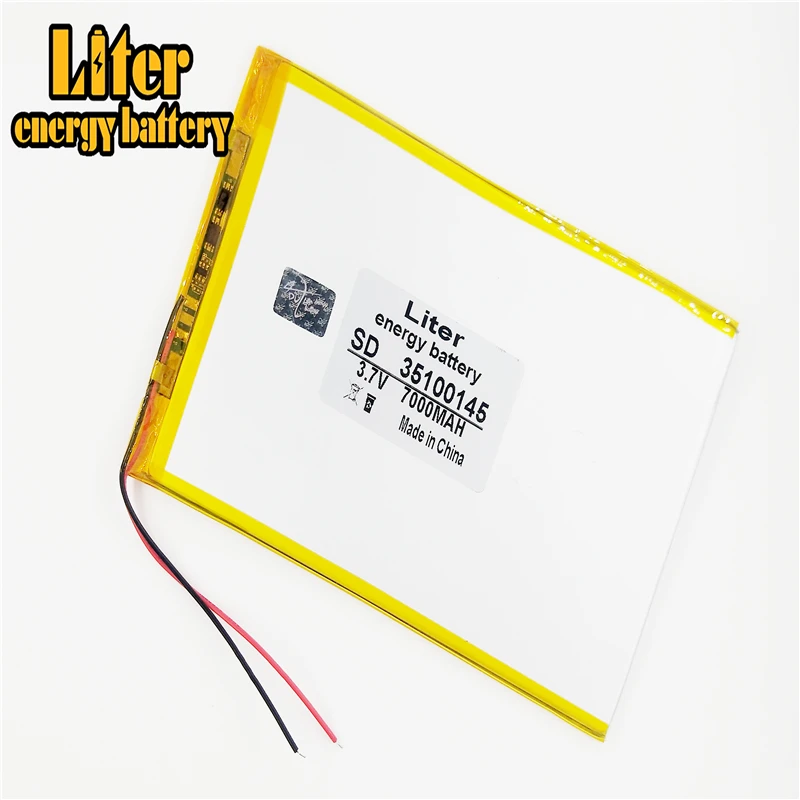 35100145 емкость аккумулятора планшета 3 7 V 7000mAh Универсальный литий ионный