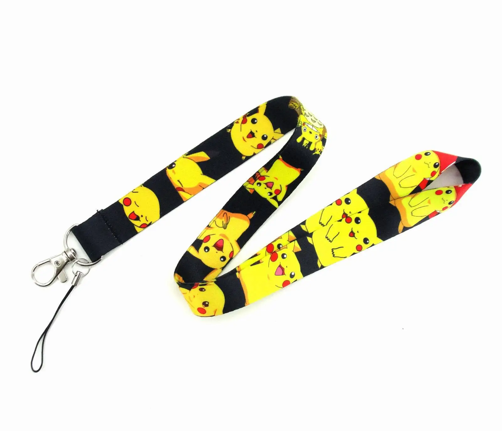 Poke Pocket Monster Lanyard косплей мультфильм милый шейный ремень для удостоверения личности Держатели значков унисекс аксессуары - Цвет: 1