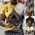 Футболка мужская с принтом BTC Poker Eagle, модная уличная одежда в стиле оверсайз, новинка 2021