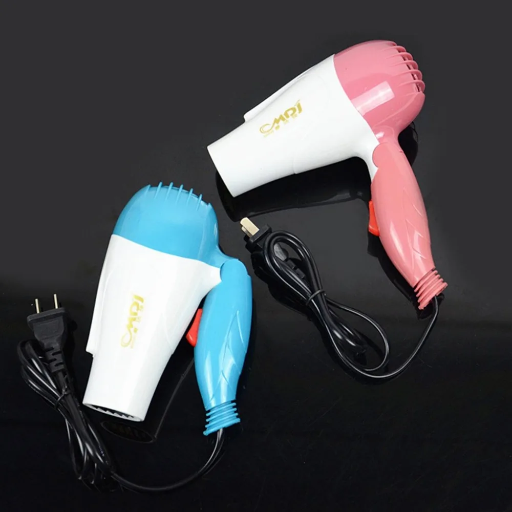 Портативный складной мини фен для волос дорожный с низким уровнем шума