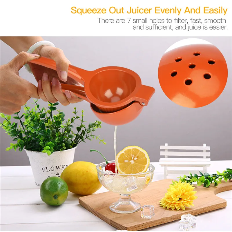 Ручная Соковыжималка из алюминиевого сплава мини соковыжималка для фруктов