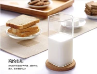 1pc origami style glass heat resistant insulated drinkware cup transparent tea coffee ice beer cup creative milk juice mug set