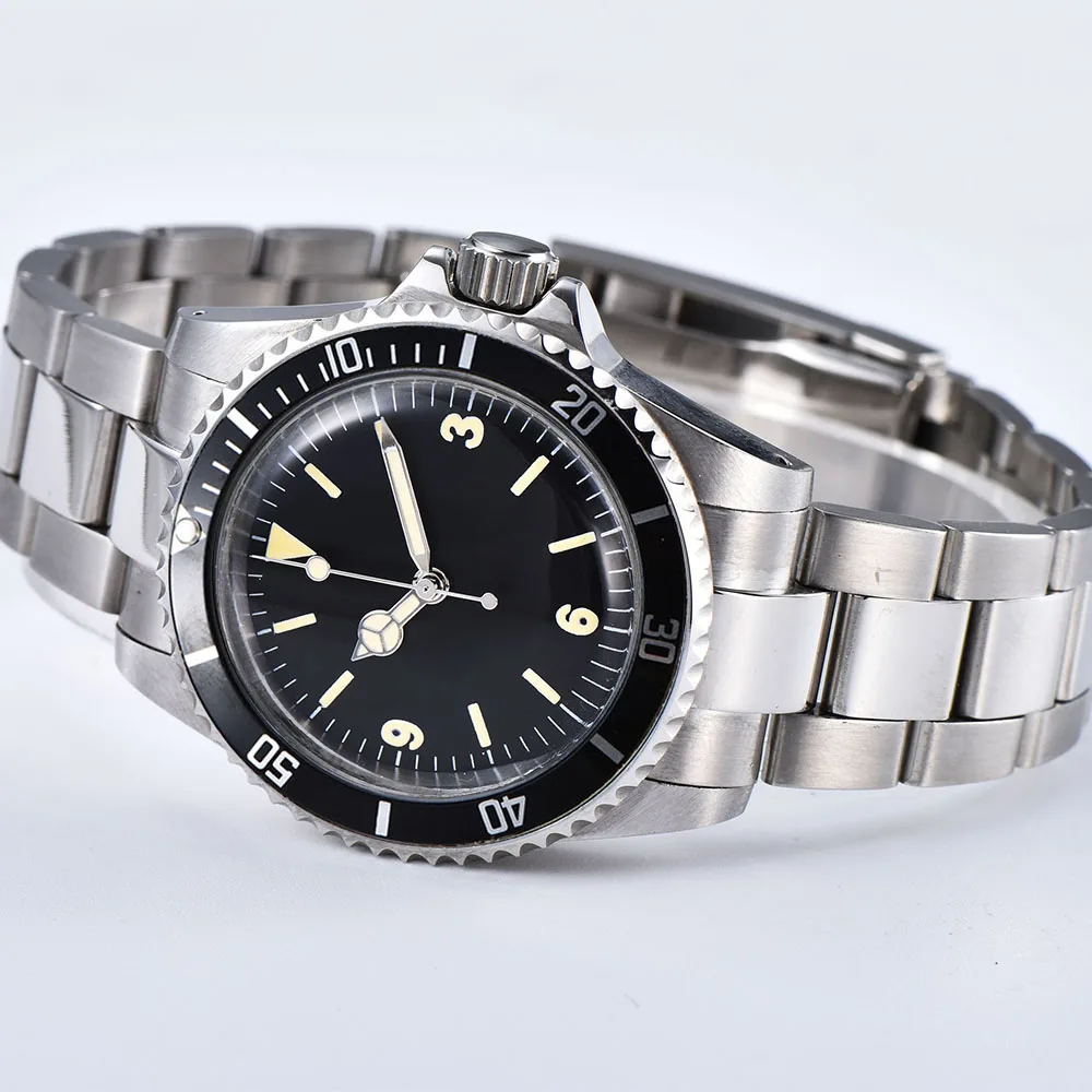 Мужские автоматические светящиеся часы bomax marina Роскошные мужские с движением 39 5