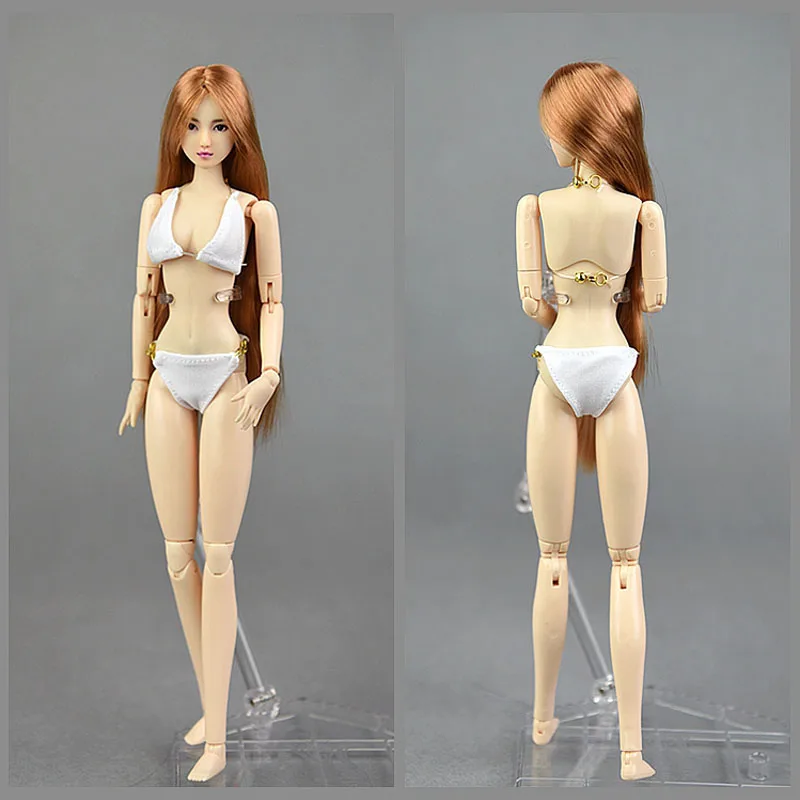 Купальники с металлическим блеском для кукол Барби Одежда пляжа бикини