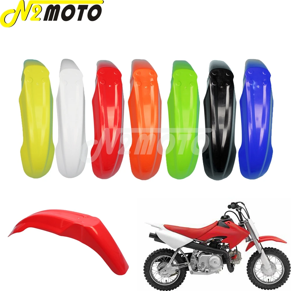 Мотоциклетное пластиковое оранжевое переднее крыло брызговик для мотокросса