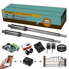 Сверхмощный Автоматический набор для открывания ворот двойной механизм открывания распашных ворот для домашней безопасностифермыгаражабизнеса, до 16,4 футов 850 фунтов