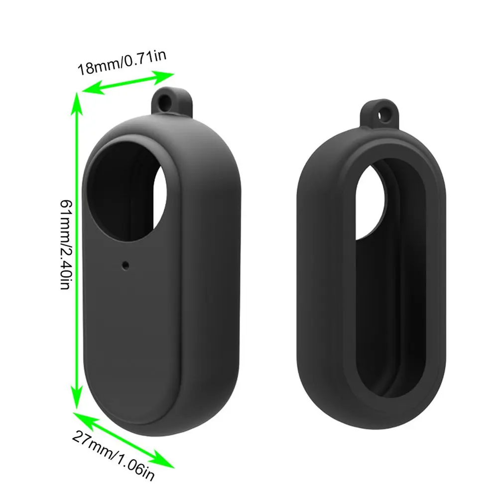 Силиконовый чехол для Insta360 Go 2 защитный экрана аксессуары камеры моющийся