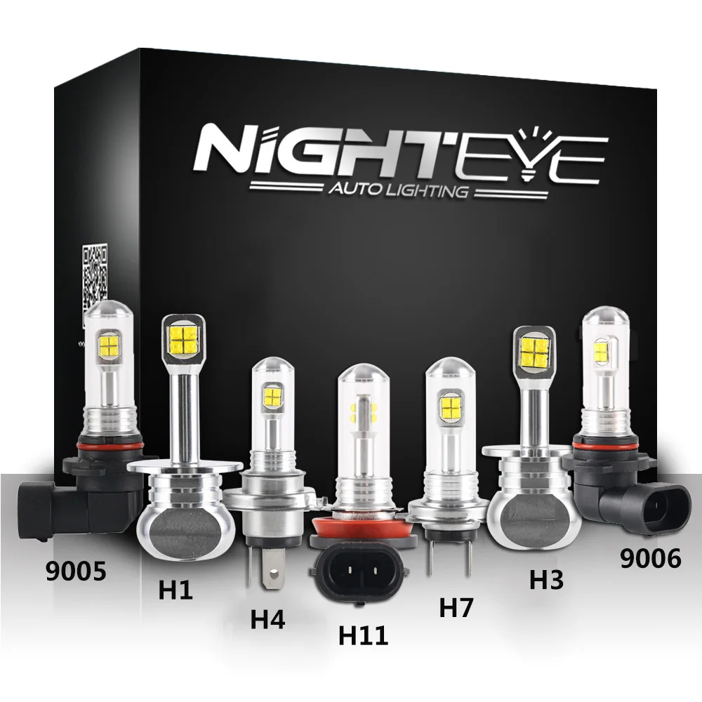 Светодиодный противотуманный светильник NIGHTEYE 160 Вт 1600LM 6000K противотуманная фара