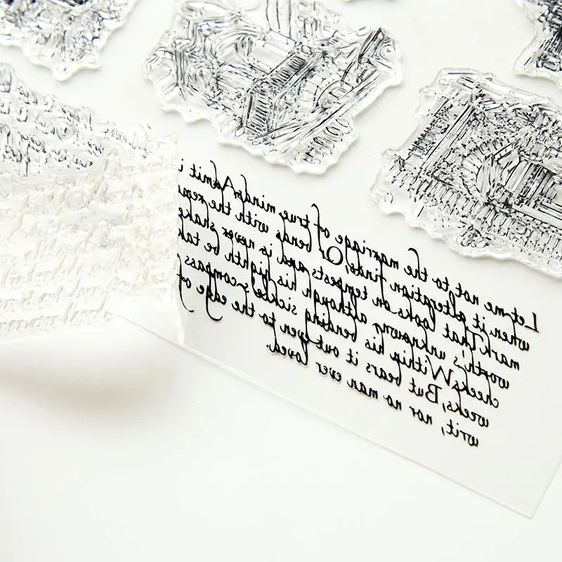 

Clear Plastic Coffee Bird Silicone Stamp Scrapbooking Material Junk Journal Decoration DIY Hobby Crafts Supplies 2021 New