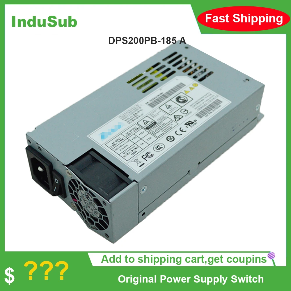 

Original Used Power Supply Switch power DPS200PB-185 A DPS-200PB-185A DPS200PB 185 190W 1 year warranty