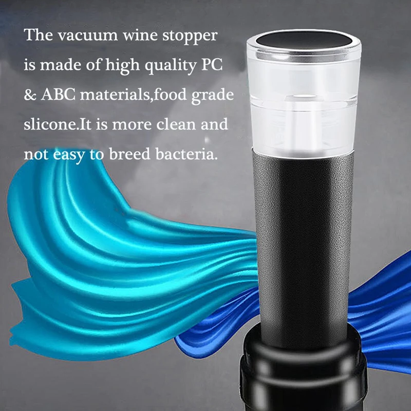 Вакуумная пробка для бутылки вина сохранения многоразовые пробки вакуумный