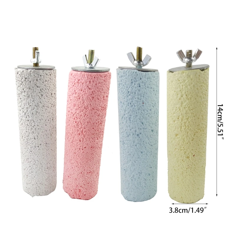 

T84E molar stone molar bar parrot grinding bar grinding claw bar small bird wood toy bird toys pet supplies