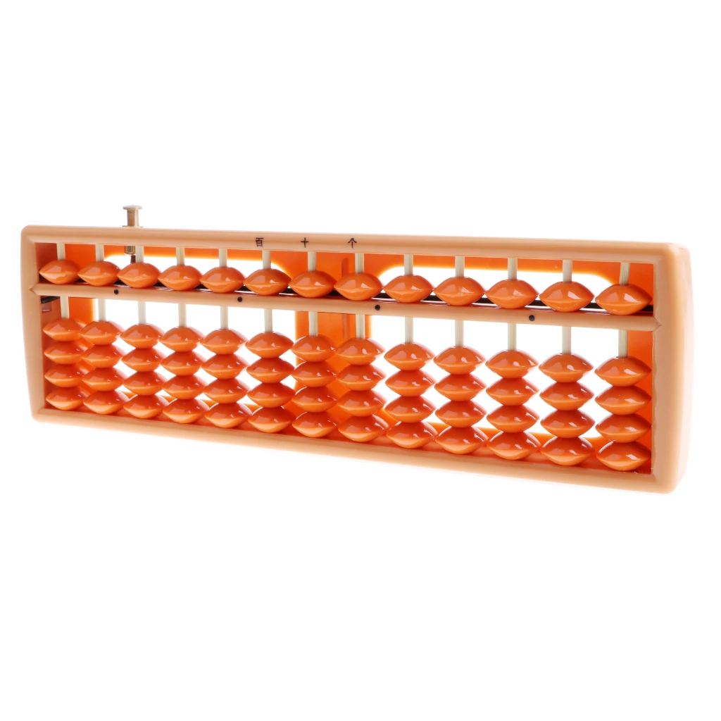 Abacus 13 цифр арифметический инструмент для детей математическая игрушка с кнопкой
