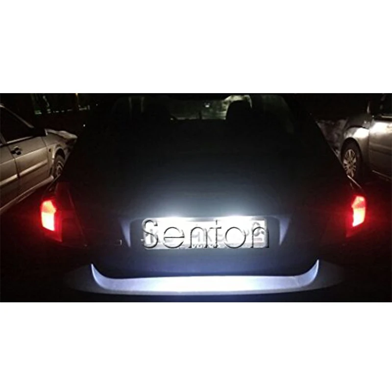 1Pair Car number License Plate Light 12V White SMD LED lamp Styling For Volvo XC90 S80 V70 S60 XC60 S40 V50 accessories | Автомобили и