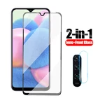 2-в-1 закаленное стекло для samsung a30 a30s m30s 2019 Защитное стекло для samsung galaxy a 30 s 30 s m30 a305f a307f пленка