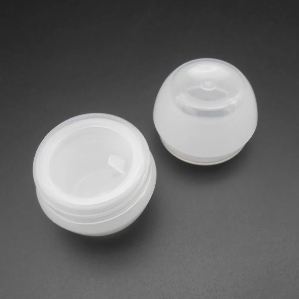 20 шт. X 10 г новый пустой Полупрозрачный контейнер для грибов и крема мазяжа