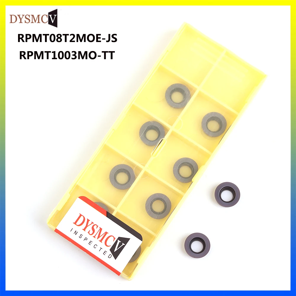 RPMT1003MO TT RPMT08T2 MOE JS DY9008 круглое твердосплавное Лезвие Керамический металлический