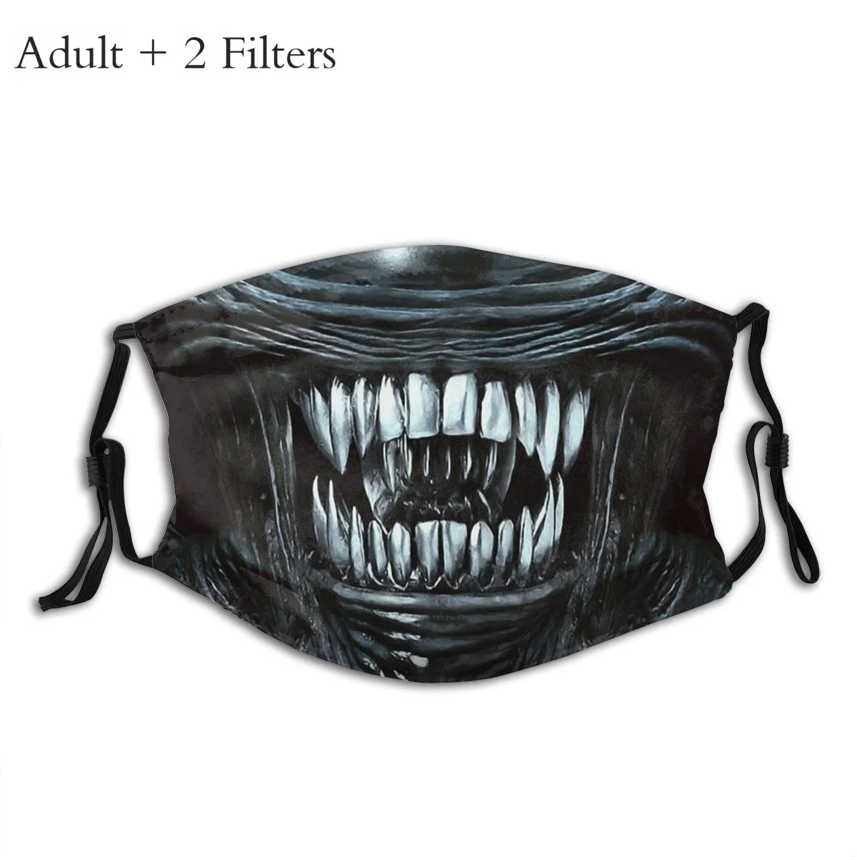 

Alien Virus Mouth Face Mask Alien Ripley Space Horror Movie Protection Reusable Washable Masks With Filters Mouth Cover