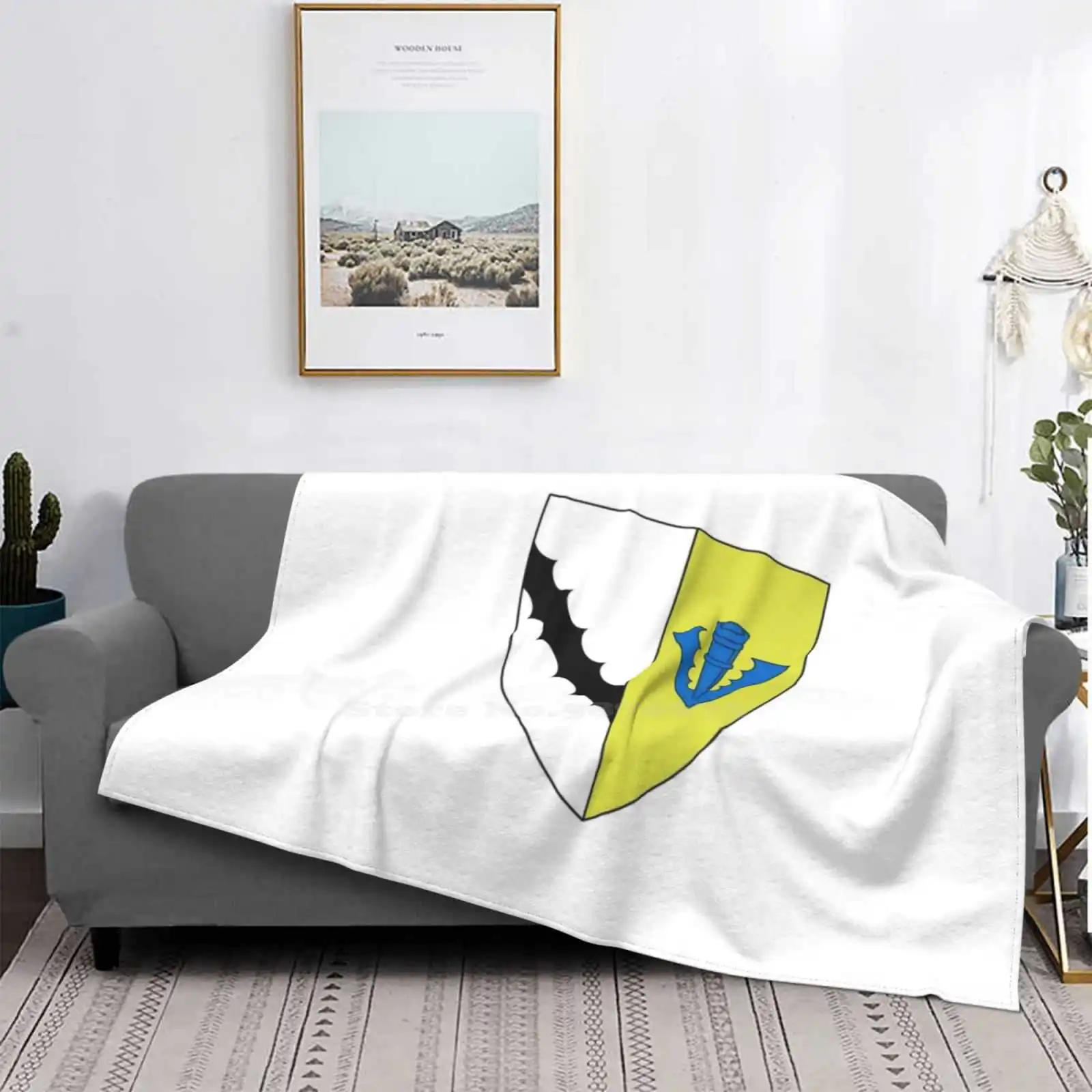 Модное смешное мягкое одеяло Sidney Sussex