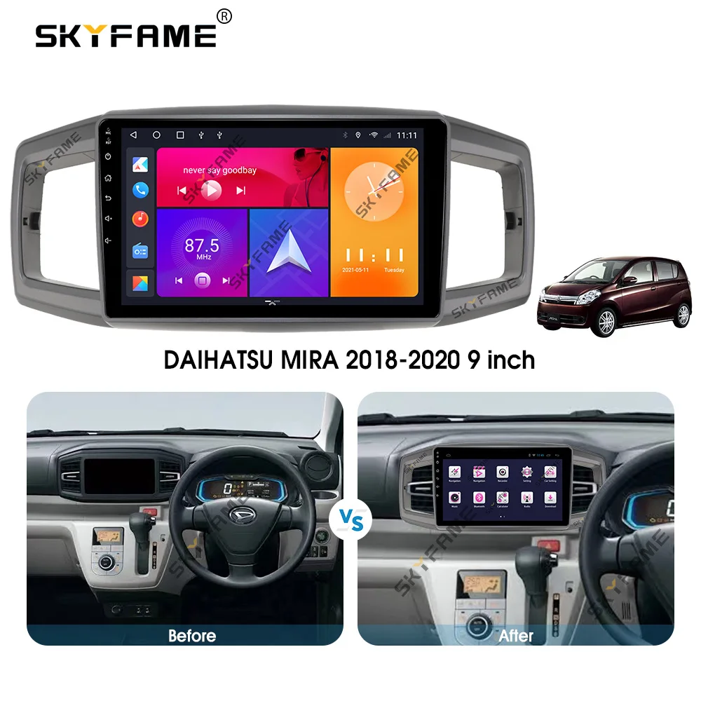 

SKYFAME Android Автомобильная Навигация Радио мультимедийный плеер для DAIHATSU MIRA 2018-2020 автомобильная стереосистема