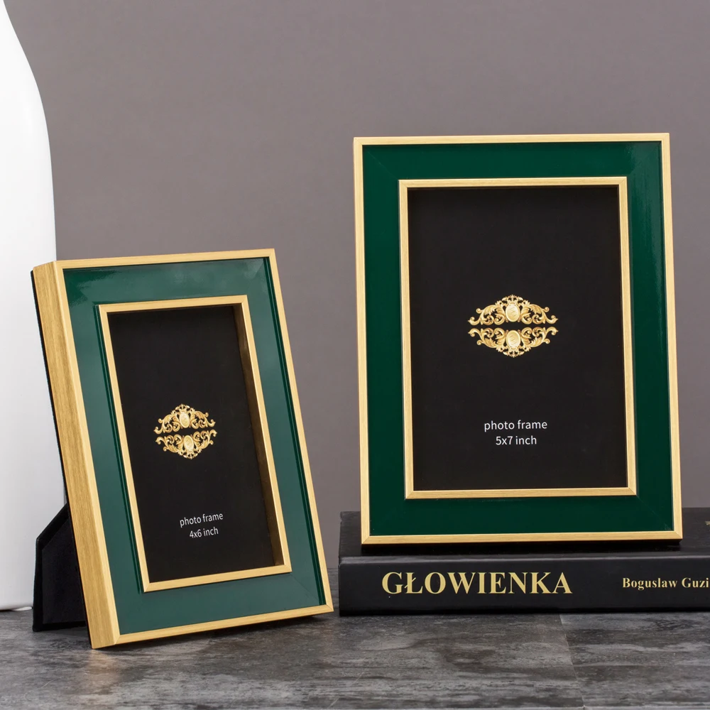 

Твердая деревянная фоторамка деревянный креативный фото рисунок фотография рамка Чехол настольный орнамент подарок Домашнее украшение