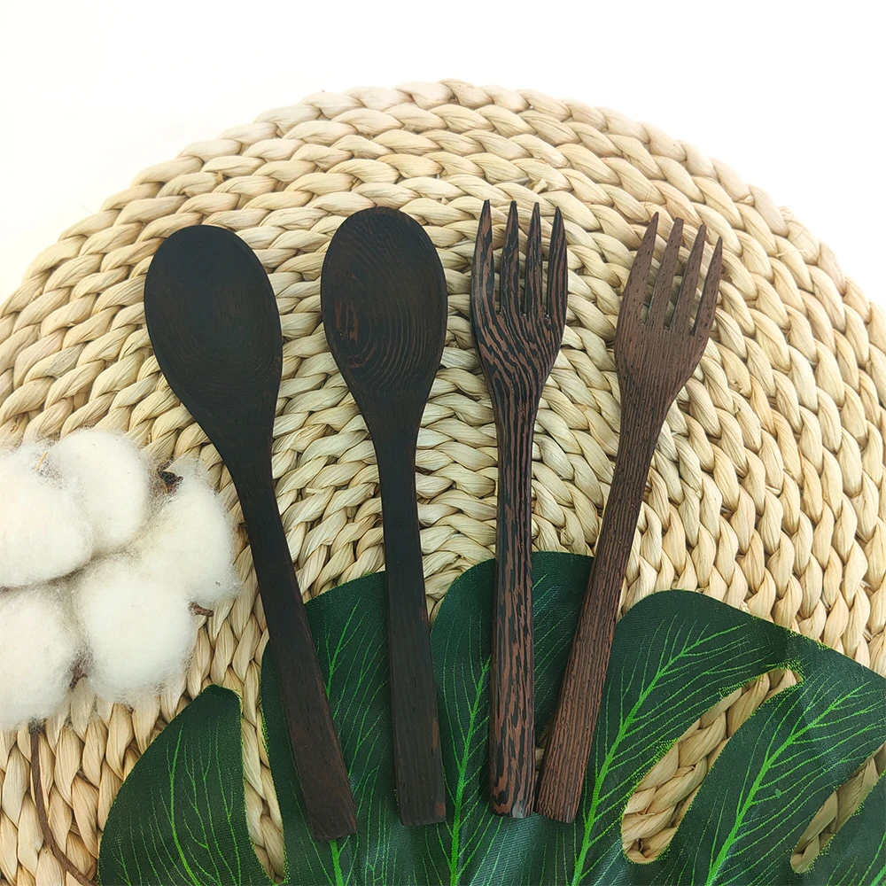 

Детская ложка из дерева венге, кухонная ложка дюйма, для рисового супа