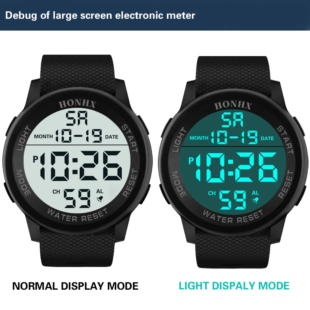 

2020 New new Watch Men Luxury Men Analog Digital Military Sport Led Waterproof Wrist Watch Relogio Masculino