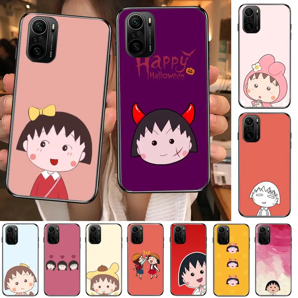 TOPLBPCS Chibi Maruko чехол для телефона xiaomi redmi POCO F1 F2 F3 X3 Pro M3 9C 10T Lite NFC черный силиконовый mi