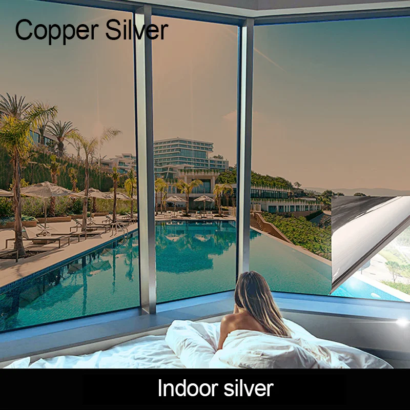 Серебряная пленка для защиты окон защитная на солнечной батарее|Декоративные